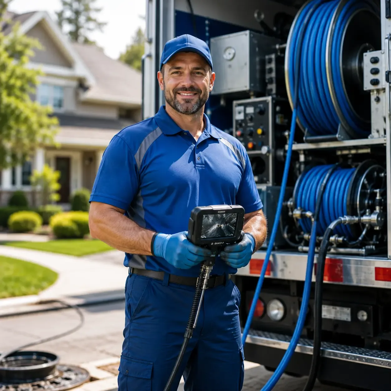 Local outdoor drain cleaning specialists in Aurora, OH